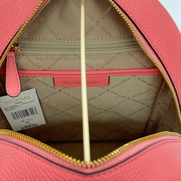 Michael Kors Asian Medium Backpack Grapefruit - Picture 7 of 11